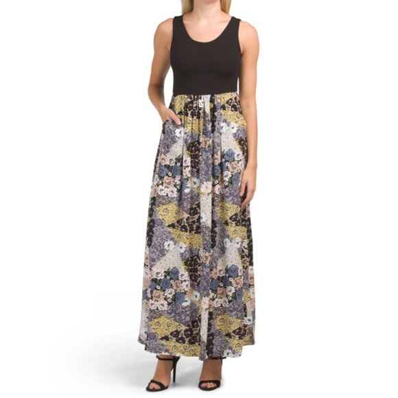 Nicole Miller Dresses & Skirts - NWT NICOLE MILLER NY Floral Tank Maxi Dress